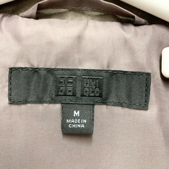 🍄3/$20 SzM Uniqlo Moto Jacket - Picture 6 of 7